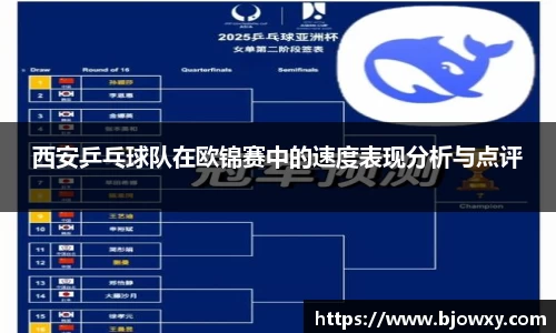 西安乒乓球队在欧锦赛中的速度表现分析与点评